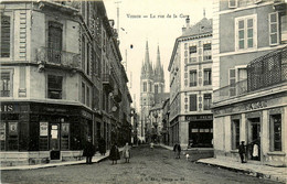 Voiron * La Rue De La Gare * Débit De Tabac * Crédit Lyonnais * Banque Banco Bank - Voiron