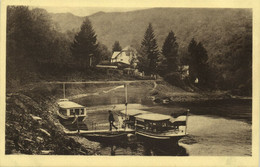 Gemünd, Eifel, Urfttalsperre, Waldhotel, Motorboot-Abfahrtstelle (1920s) AK (2) - Schleiden