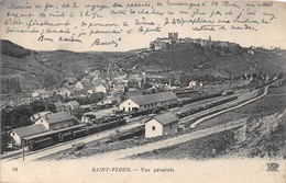 Saint Flour      15        Vue Générale  Et Gare  -  3  -   (Voir Scan) - Saint Flour