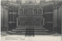 Eglise D'Alsemberg.   -    L'Autel.   -   St Gensius Rhode   1919   Naar   Braine Le Château - Beersel