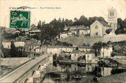 L'isle Jourdain * Pont St Sylvain * église - L'Isle Jourdain