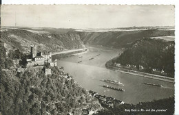 BURG KATZ A. RH. UND DIE " LORELEY "  ( ALLEMAGNE ) - Rhein-Hunsrueck-Kreis