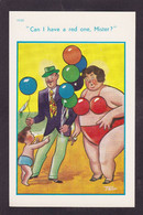 CPSM Pin Up Grosse Gros Femme Women Fat Woman Non Circulé érotisme Humour Humor - Pin-Ups