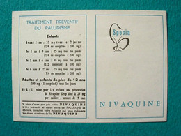 Petit Calendrier 1970 - NIVAQUINE - Specia - Petit Format : 1961-70