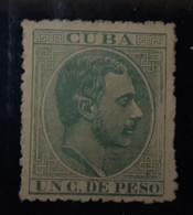 Cuba N95 ( Sin Goma Raro - Cuba (1874-1898)