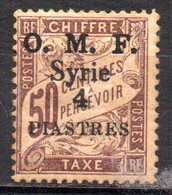 Col17  Colonie  Syrie Taxe N° 8 Neuf X MH  Cote 20,00€ - Postage Due