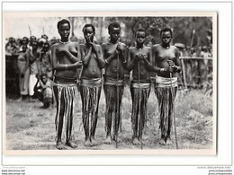 Photo Format Cpa Zagourski L'afrique Qui Disparait Ruanda Danseurs N*51 - Ruanda- Urundi