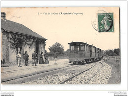 CPA 53 Argentré La Gare Et Le Train - Argentre