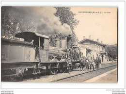 CPA 54 Dieulouard La Gare Et Le Train - Dieulouard
