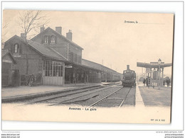 CPA 59 Avesnes La Gare Et Le Train - Avesnes Sur Helpe