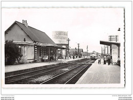 CPSM 72 Conlie La Gare Et L'autorail - Conlie