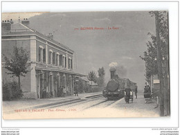 CPA 73 Ugine La Gare Et Le Train - Ugine