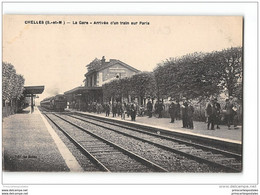 Delcampe - CPA 77 Chelles La Gare Et Le Train - Chelles
