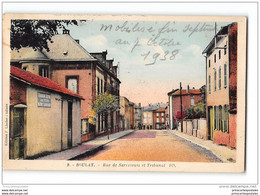 CPA 57 Boulay Rue De Sarrelouis Et Tribunal - Boulay Moselle