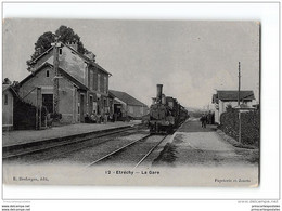 CPA 91 Etrechy La Gare Et Le Train - Etrechy