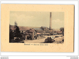 CPA 80 Beauval Gare Et Usines  Saint - Beauval