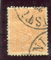 NORWAY 1867 Arms 2 Sk.  Used. Michel 12 - Usati