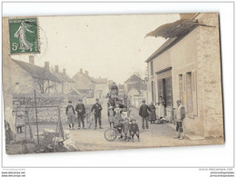 CPA 77 Fontenailles Hameau De Souppes Carte Photo Rue Du Coudray - Souppes Sur Loing