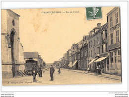 CPA 60 Grandvilliers Rue De Calais - Grandvilliers