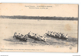 CPA Guyane Cayenne St Saint Laurent Du Maroni Course De Canots 14 Juillet 1905 - Cayenne