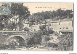 CPA 13 Pont De L'Etoile Pont Sur L'Huveaume Et Le Tramway - Roquevaire