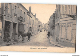 CPA 95 Vetheuil Rue Du Bourg - Vetheuil