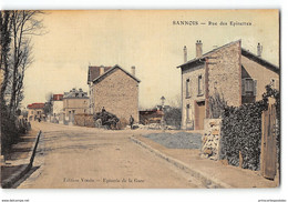 CPA 95 Sannois Rue Des Epinettes - Sannois