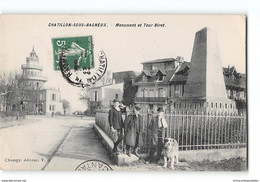 CPA 92 Chatillon Monument Et Tour Biret - Châtillon