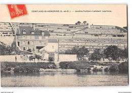 CPA 78 Conflans Sainte Honorine Jardin Fruitiers Lambert Leprince - Conflans Saint Honorine