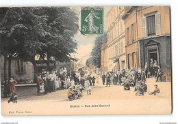 CPA 93 Stains Rue Jean Durand - Stains