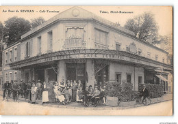 CPA 93 Sevran Café Terminus - Sevran