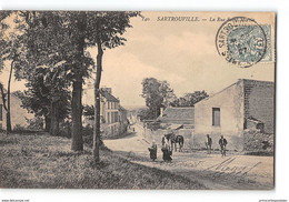 CPA 78 Sartrouville La Rue St Martin - Sartrouville