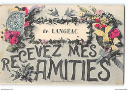 CPA 43 Mes Amities De Langeac - Langeac