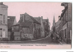 CPA 91 Verrieres Le Buisson Place Du Poulinat - Verrieres Le Buisson