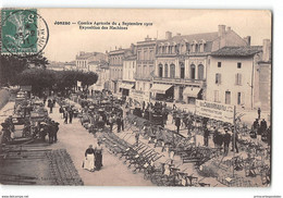 CPA 17 Jonzac Comice Agricole Du 4 Septembre 1910 Exposition Des Machines - Jonzac