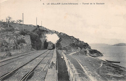 LE CELLIER     TUNNEL DE LA SAULZAIE    TRAIN - Le Cellier