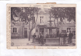 CPA :  14 X 9  -  CAPENDU  -  L'Hôtel De Ville - Capendu