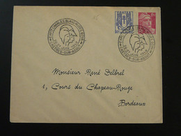 Exposition Charles Blanc Musée Goya Oblitération Sur Lettre Postmark On Cover Castres 81 Tarn 1947 - 1921-1960: Modern Period