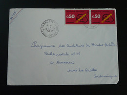 Lettre Par Avion Oblitération St-François Martinique 1973 - Lettres & Documents
