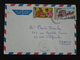 Lettre Cover Oblit. Bourail Nouvelle Calédonie 1975 (38) - Lettres & Documents