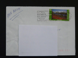 Lettre Cover Flamme Jeux Du Pacifique Sud Nouvelle Calédonie 1987 (53) - Storia Postale