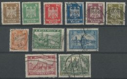 WEIMAR - YVERT N° 348/358 OBLITERES - COTE = 50 EUR. - Gebraucht