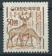 KOREA - YVERT N° 305 ** - MNH - CERFS - WILD ANIMALS - Corée Du Sud