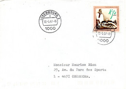 LUXEMBOURG. N°1372 De 1997 Sur Enveloppe Ayant Circulé (1er Jour D'émission). Thermalisme à Mondorf-les-Bains. - Bäderwesen