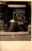 Paris * Carte Photo * Devanture Tabac A L'ALGERIENNE * Commerce Magasin Cigarettes Cigares - Autres & Non Classés