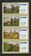 Faroe Islands 2020 Hay Harvest Agriculture Frama Label 4v MNH # 336 - Agriculture