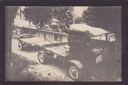 CPA Rhône 69 Lyon Carte Photo Camion Métier Non Circulé - Sonstige & Ohne Zuordnung