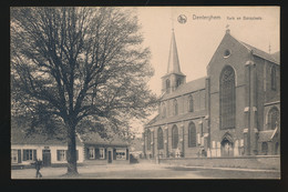 DENTERGEM  KERK EN DORPPLAATS - Dentergem