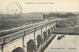 - Vosges -ref-B167- Golbey - Le Pont Canal Sur La Moselle - Pont Canaux - - Golbey