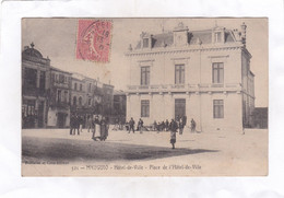 CPA :  14 X 9  -  MAUGUIO  -  Hôtel-de-Ville  -  Place De L'Hôtel-de-Ville - Mauguio